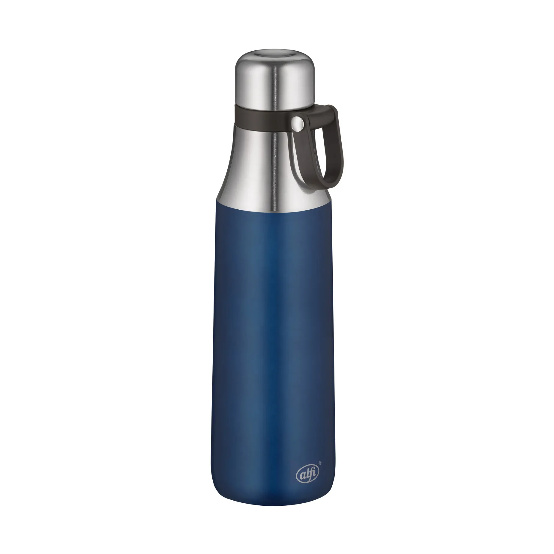 City waterbottle double walled 0.5 l, Blue satin Alfi