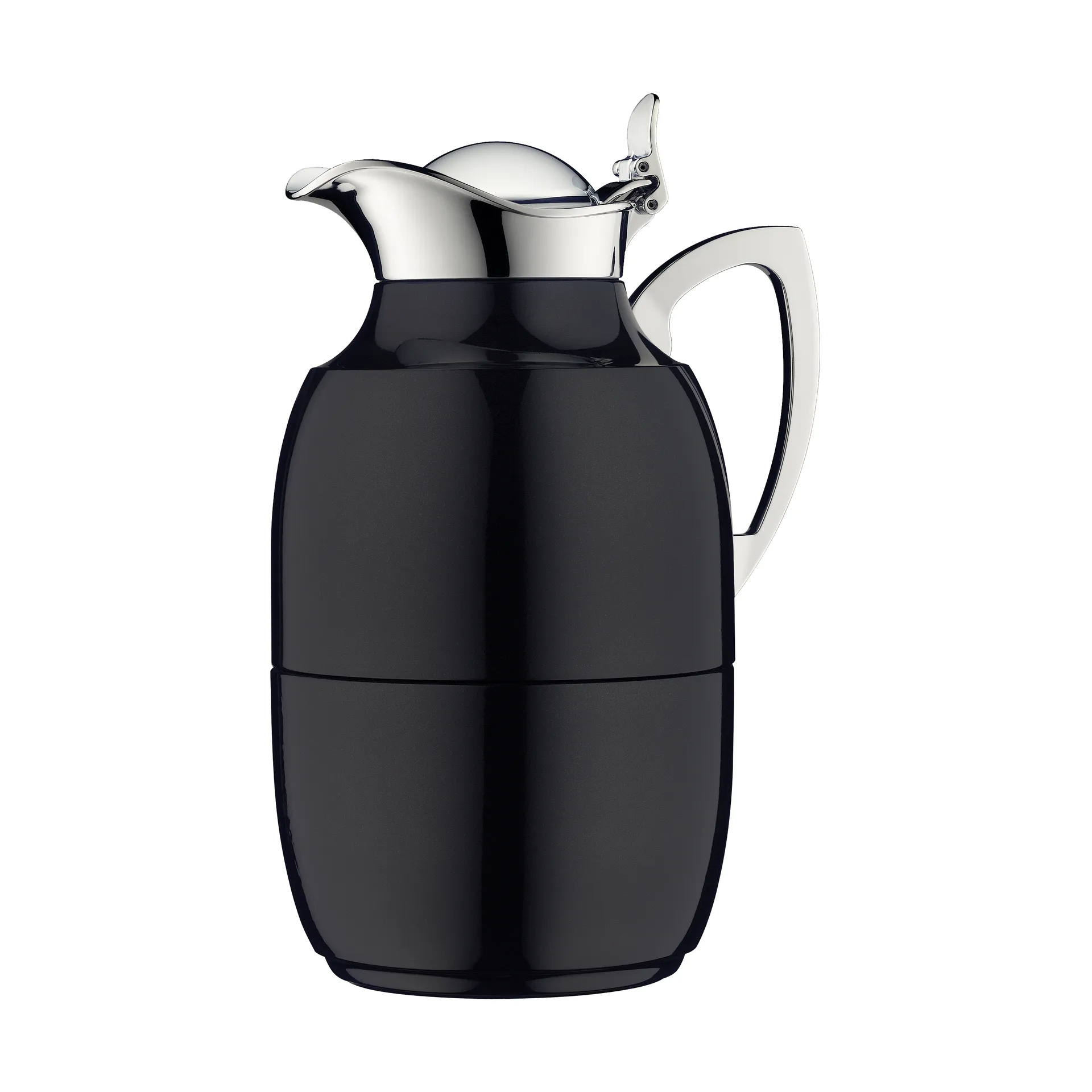 Juwel thermal jug 1 l, Blank Black-Stainless Steel Alfi