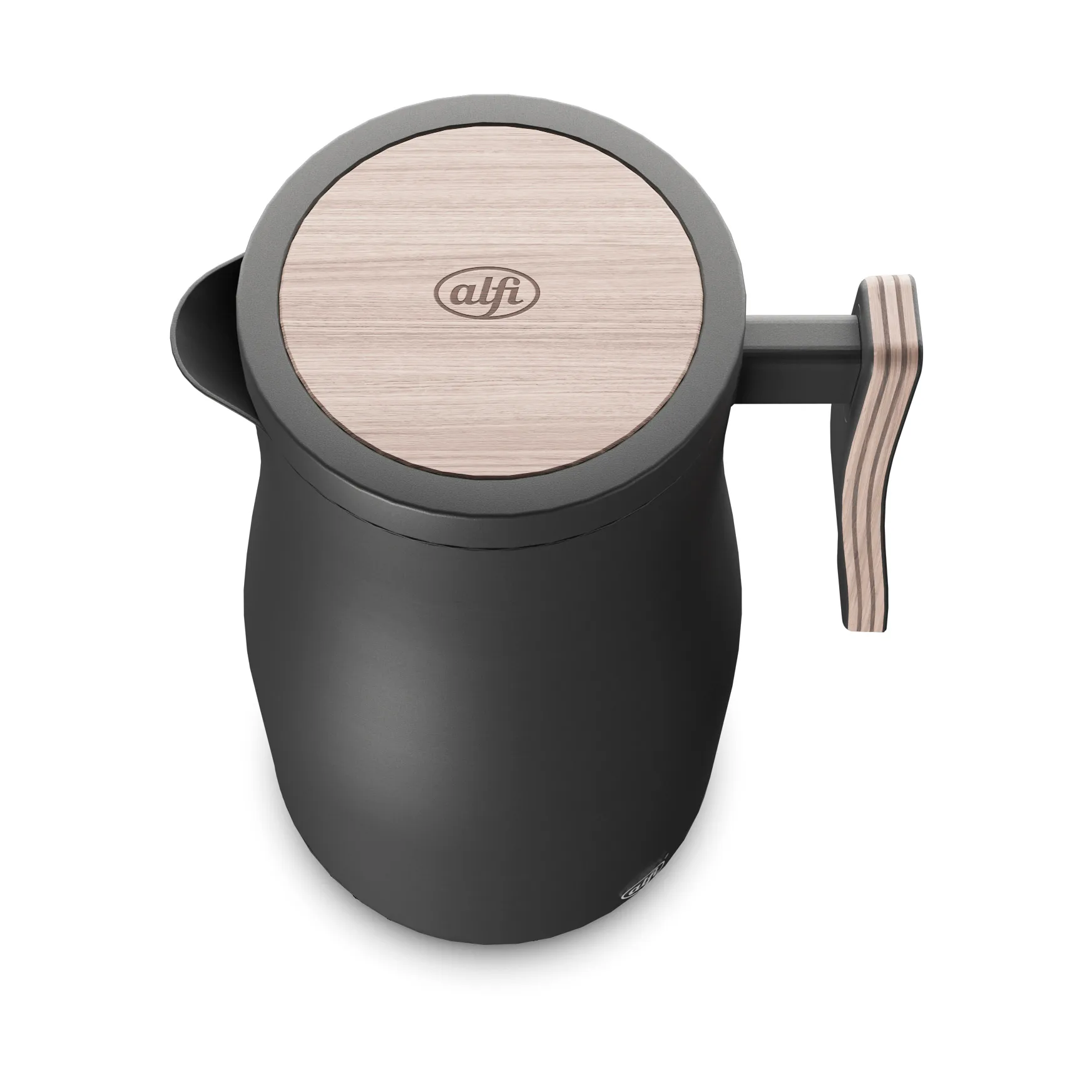 Studio Allure thermal jug 1 l, Matt black Alfi