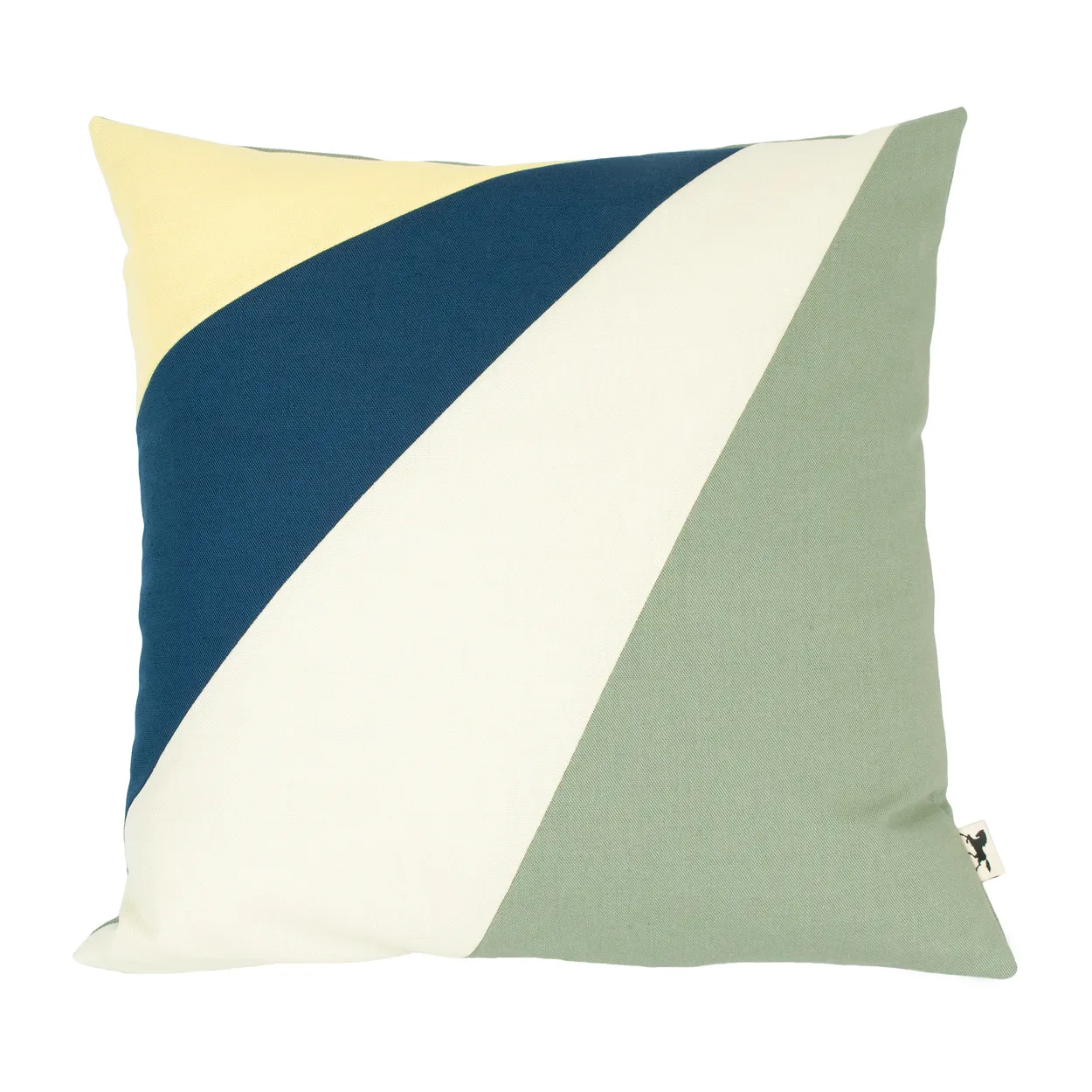 Almedahls Alma pillowcase 50x50 cm Green-yellow | Scandinavian Design | Cushion covers | Green