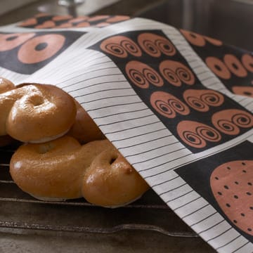 Bagare Bergström kitchen towel - brown - Almedahls