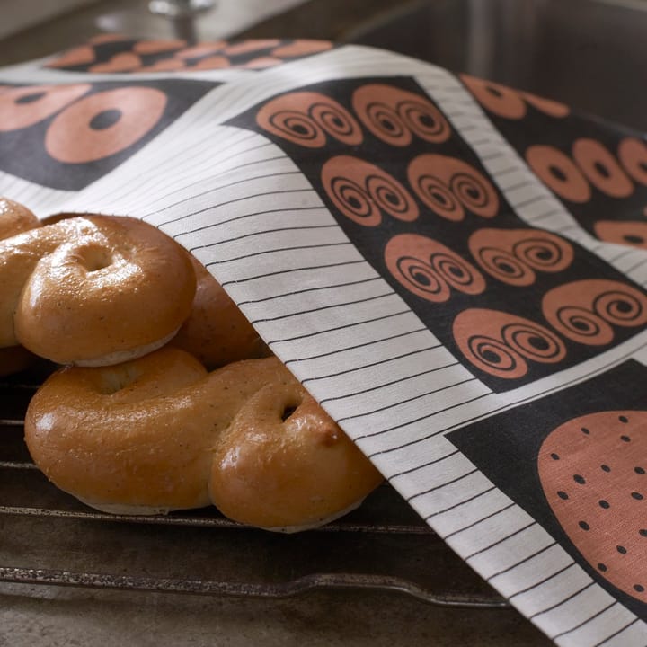 Bagare Bergström kitchen towel - brown - Almedahls
