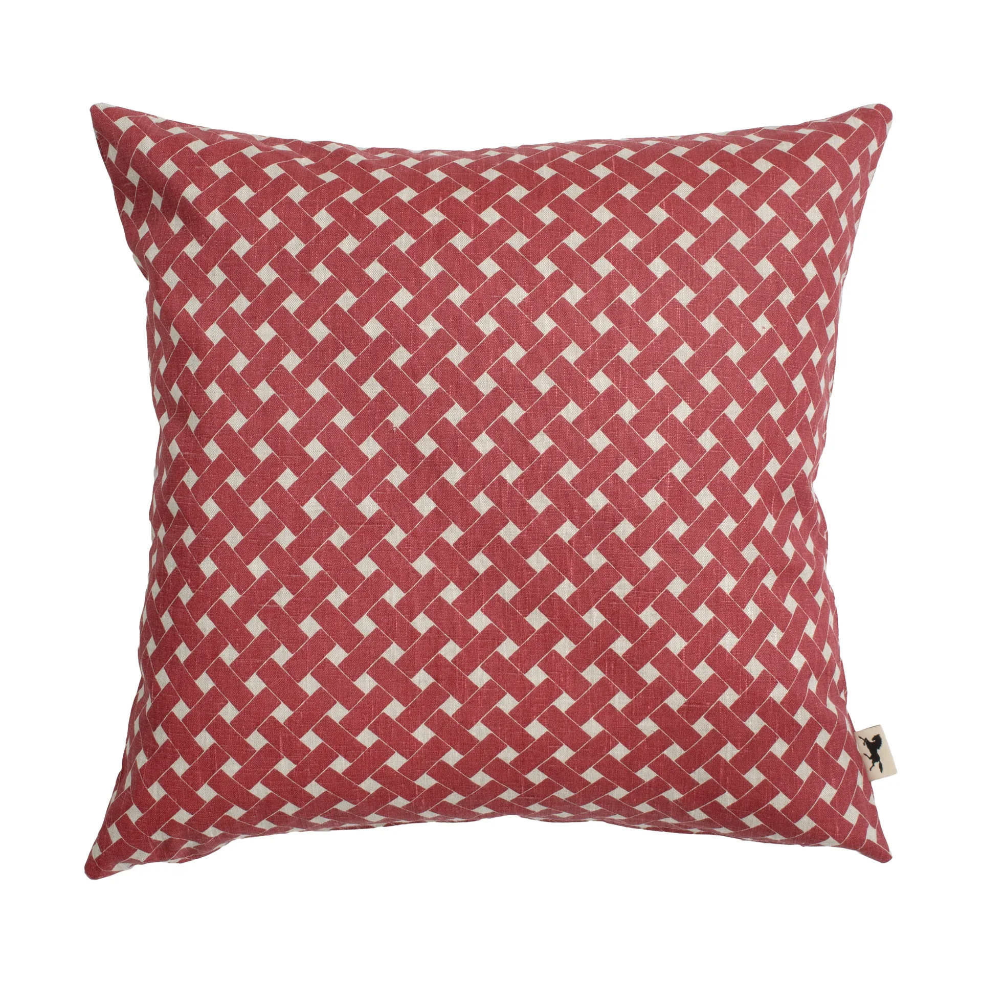 Basket cushion cover 47x47 cm, Red Almedahls