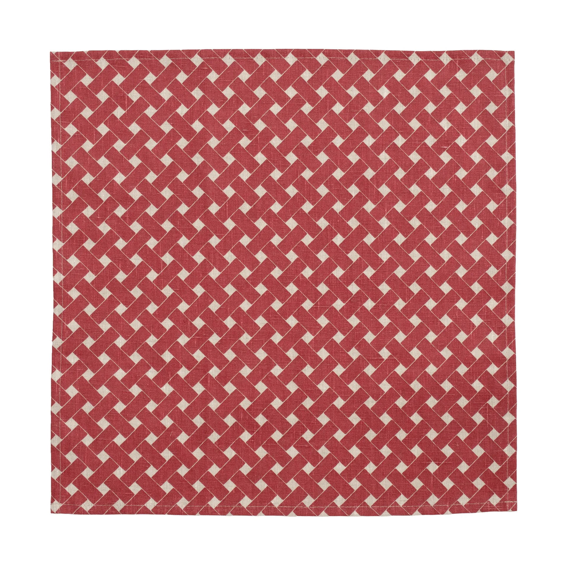 Basket napkin 45x45 cm 2-pack, Red Almedahls