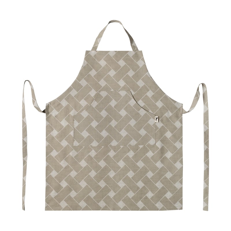 Almedahls Basket XL apron Natural taupe