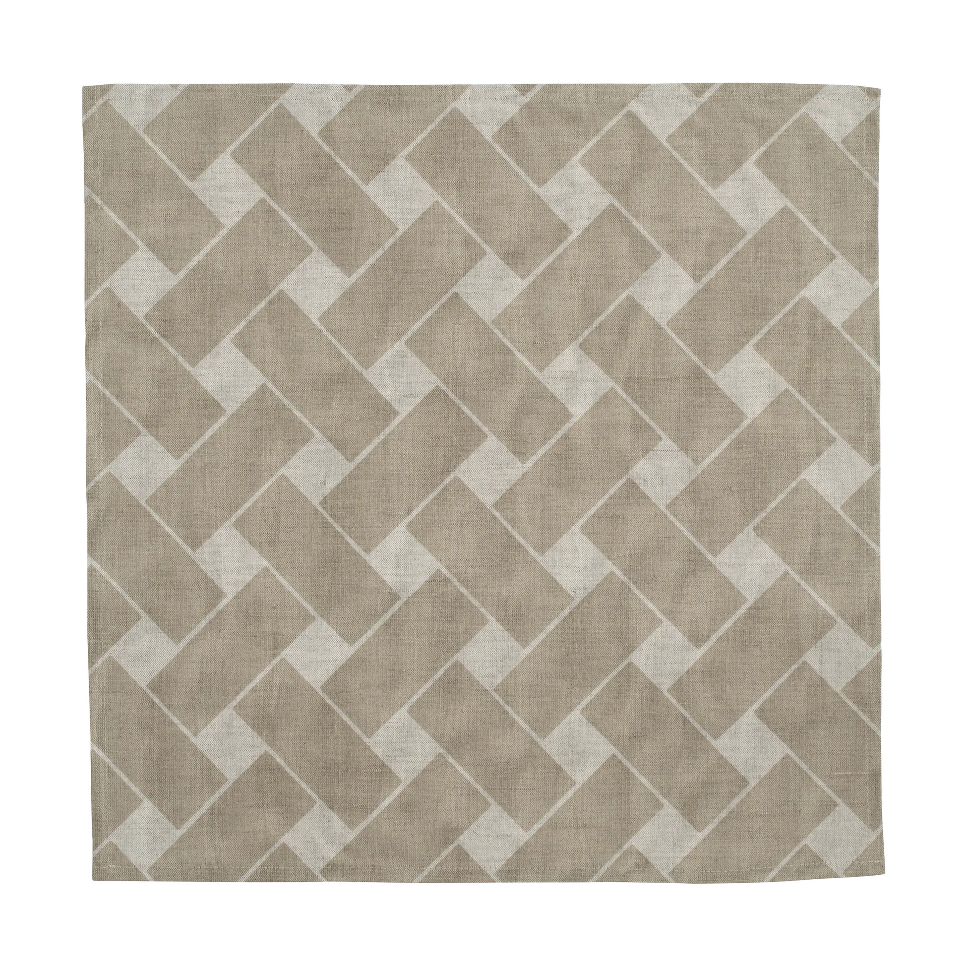 Basket XL napkin 45x45 cm 2-pack, Natural taupe Almedahls