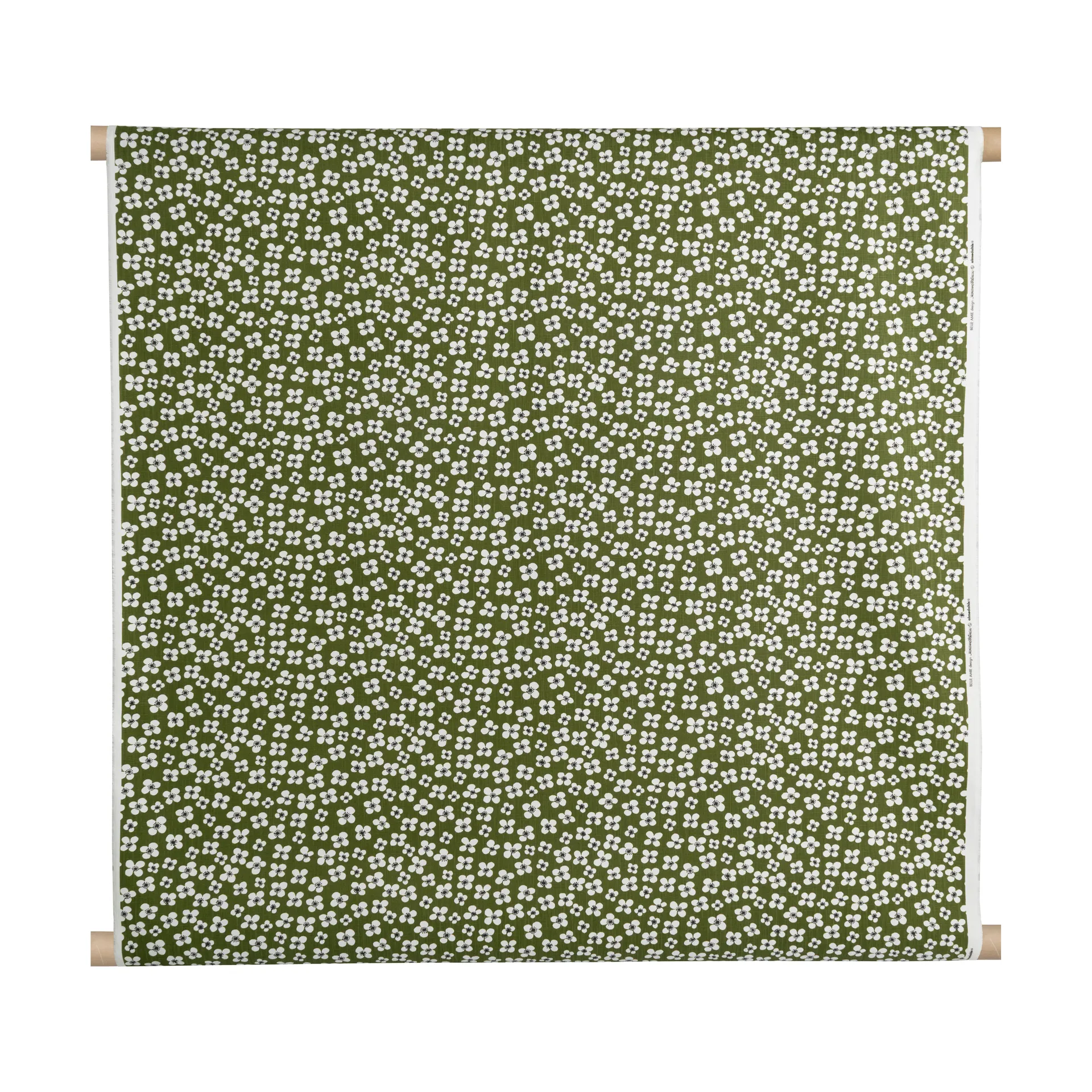 Belle Amie cotton fabric, Dark green Almedahls
