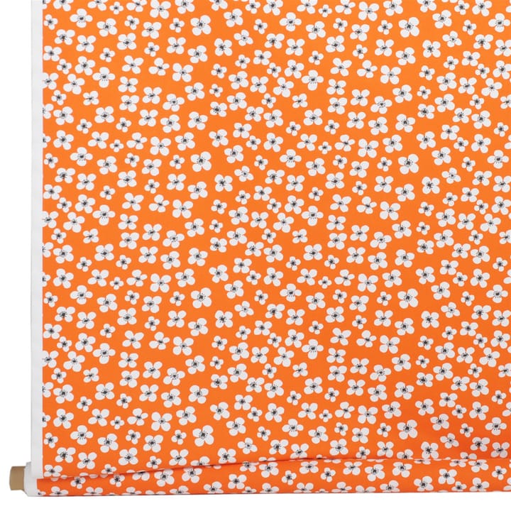 Belle Amie fabric orange - orange-white - Almedahls