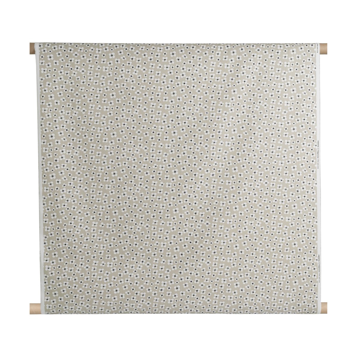 Almedahls Belle Amie oilcloth fabric per metre Beige