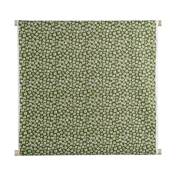 Belle Amie oilcloth fabric per metre - Dark green - Almedahls