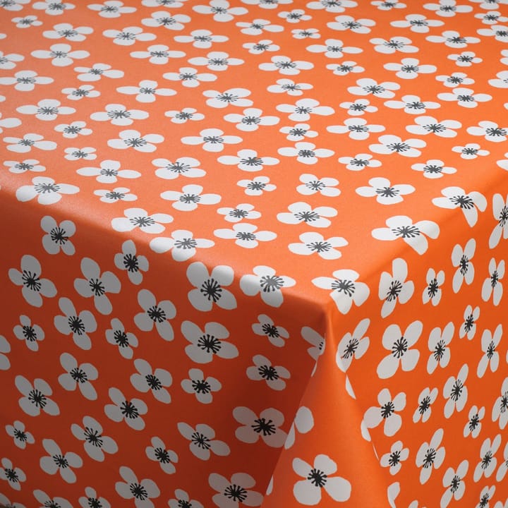 Belle Amie oilcloth orange - orange-white - Almedahls