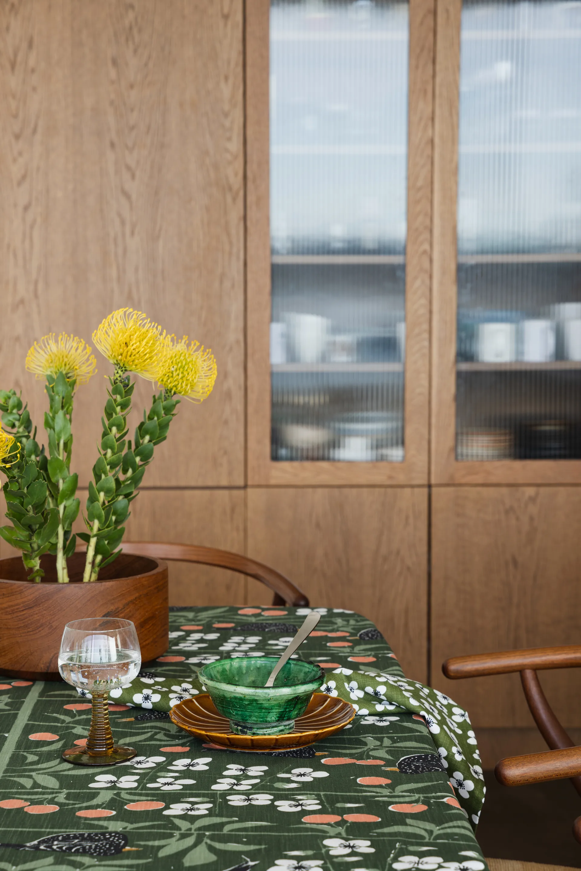 Belle Amie placemat 2-pack, Dark green, 34x45 cm Almedahls