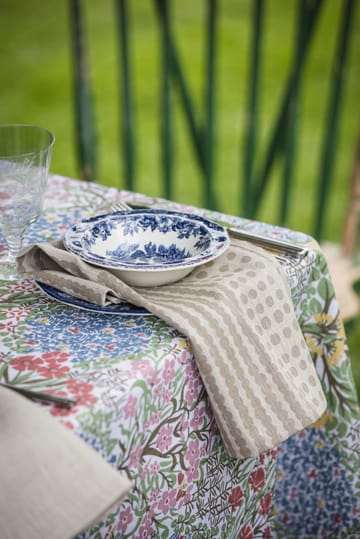 Botanic Garden tablecloth 145x250 cm - Multi-blue - Almedahls