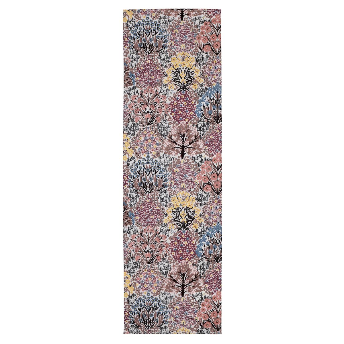 Almedahls Botanic Gardern runner 45x150 cm Pink brown