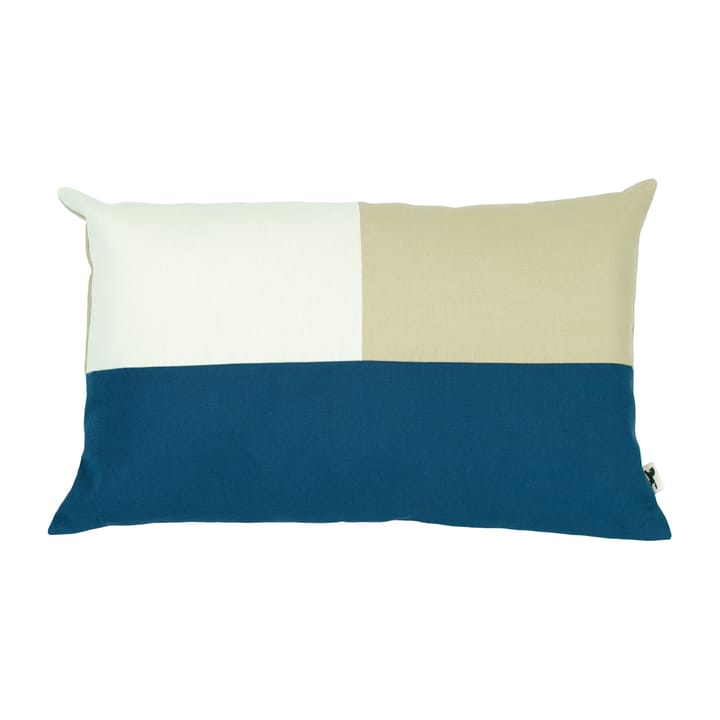 Brita pillowcase 40x65 cm - Blue-beige - Almedahls