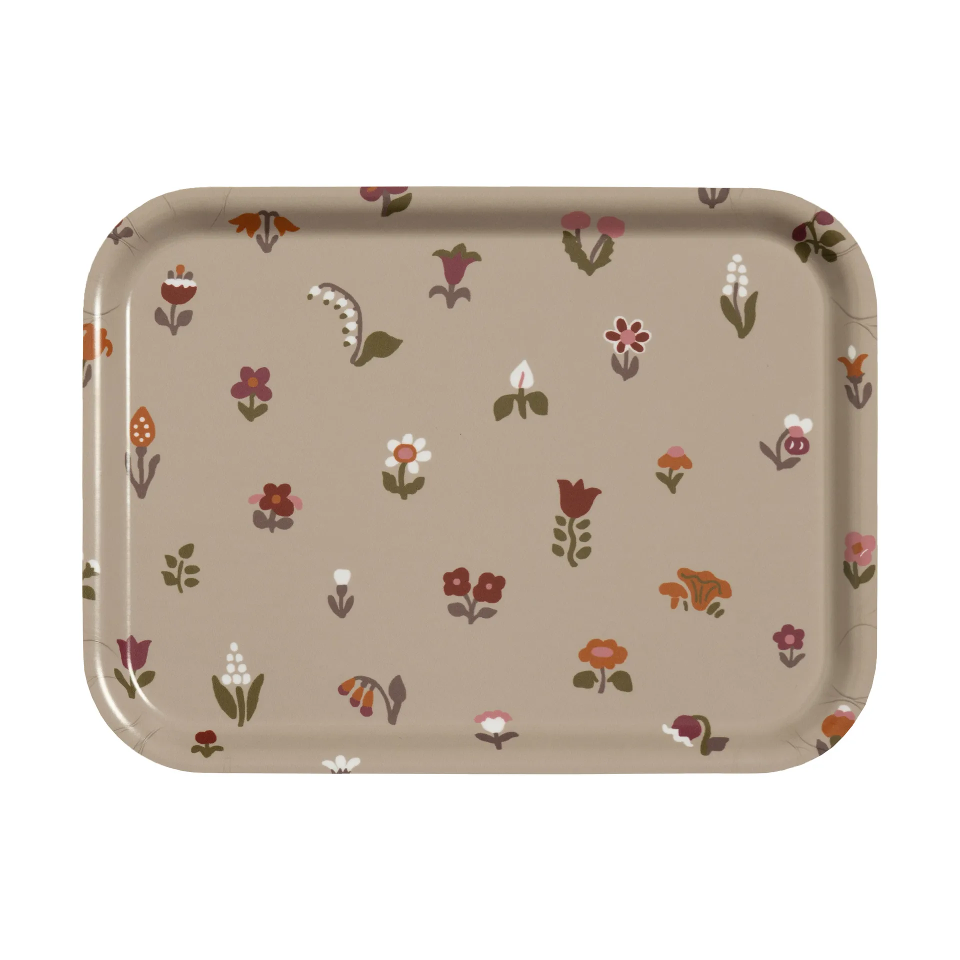 Brunnsparken tray 20x27 cm, Taupe Almedahls