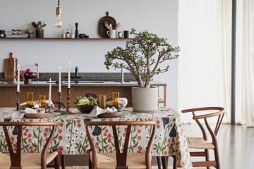 Cherry Garden tablecloth - Beige, 145x250 cm - Almedahls