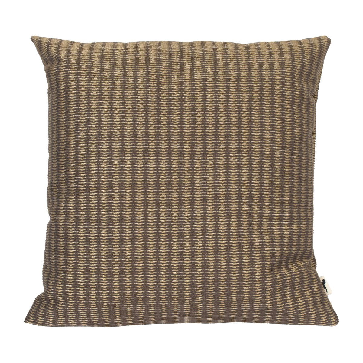 Almedahls Fasett pillowcase 50x50 cm Brown-beige | Scandinavian Design | Cushion covers | Brown