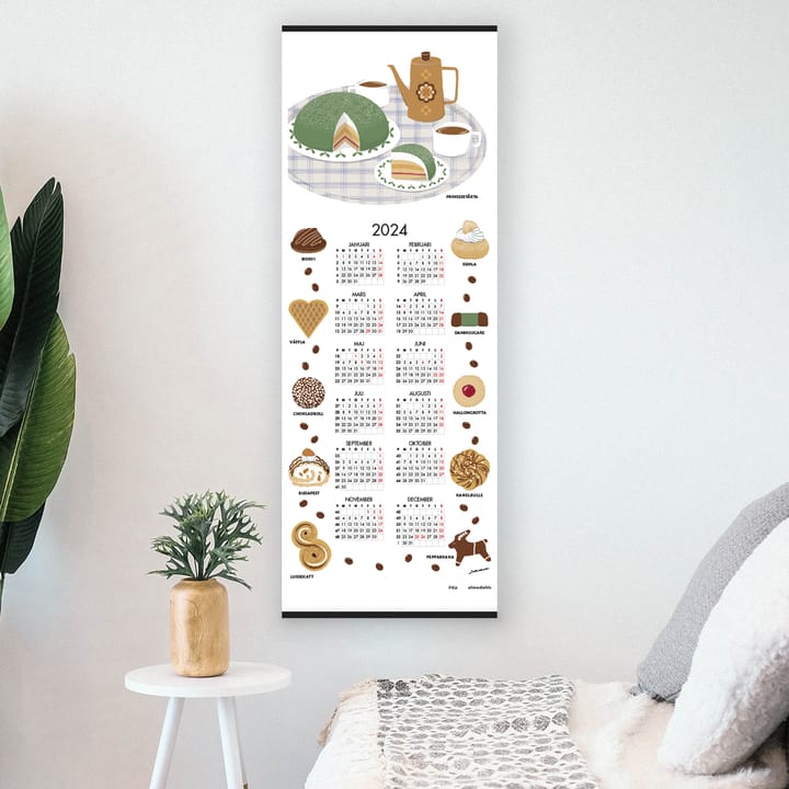 Fika calender 2024, 35x90 cm Almedahls