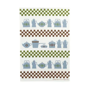 Grytskåpet kitchen towel 47x70 cm - Multi-blue-green - Almedahls