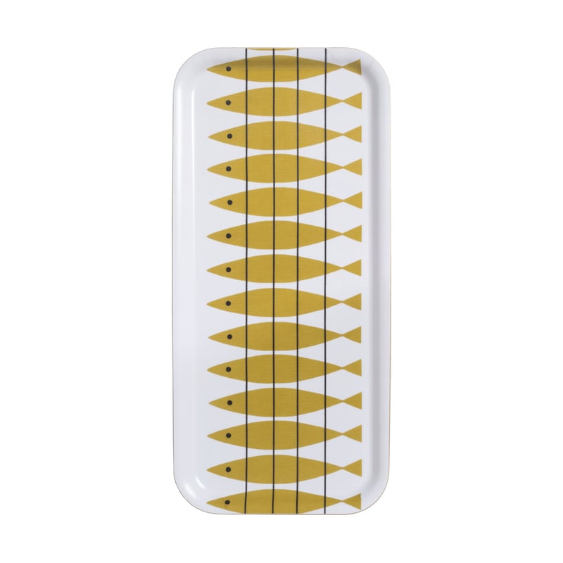 Almedahls Herring tray 15x32 cm Ochre