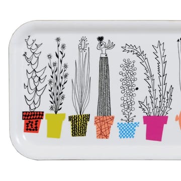 Italiensk blomsterhylla tray - 32x15 cm - Almedahls