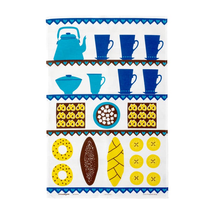 Kafferepet kitchen towel - multi - Almedahls