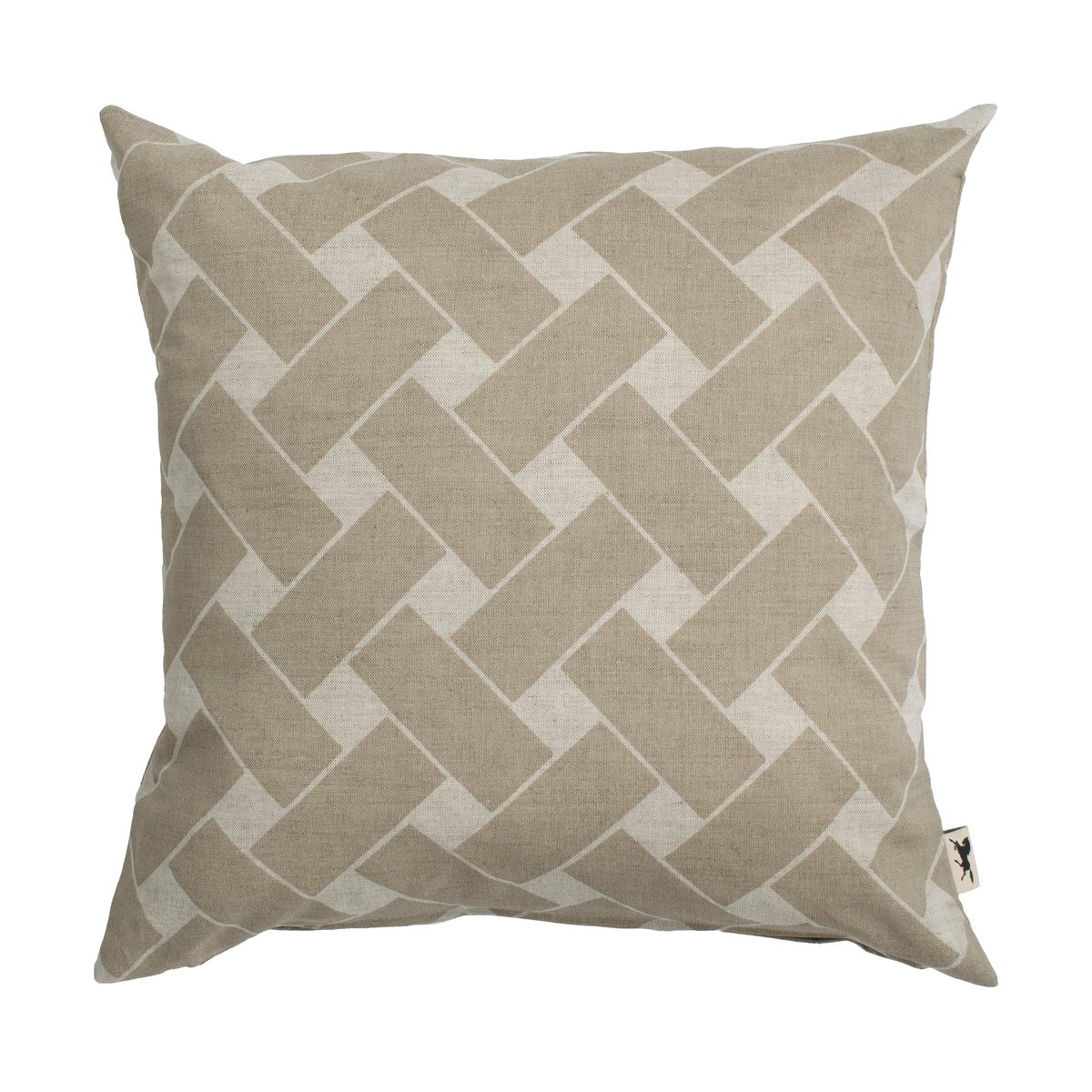 Almedahls Korg XL Cushion Cover 47x47 cm Nature taupe