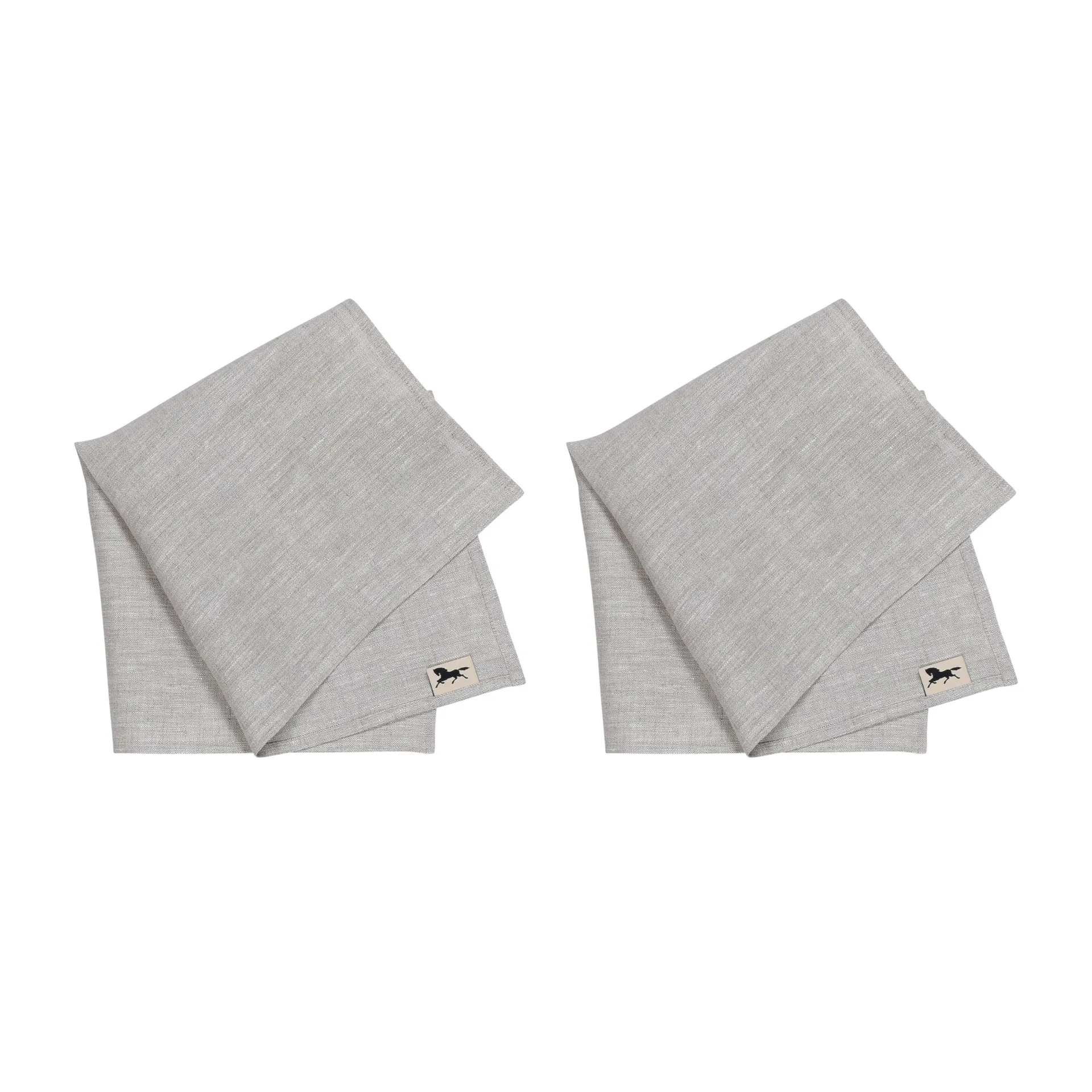 Linne napkin 45x45 cm 2-pack, Natural Almedahls