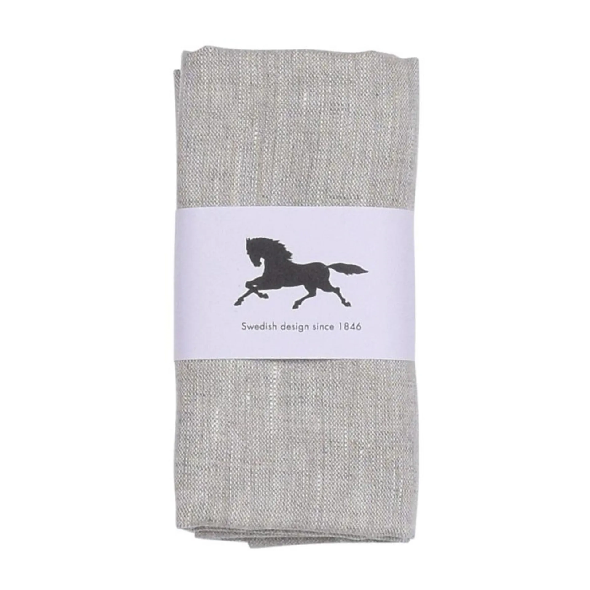 Linne napkin 45x45 cm 2-pack, Natural Almedahls