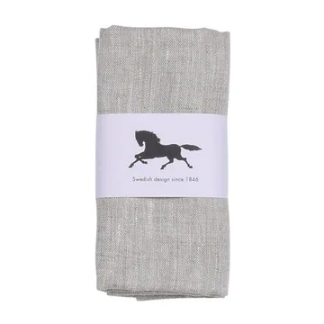 Linne napkin 45x45 cm 2-pack - Natural - Almedahls