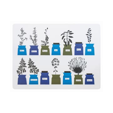 Persons kryddskåp placemat 30x40 cm 2-pack - Blue - Almedahls