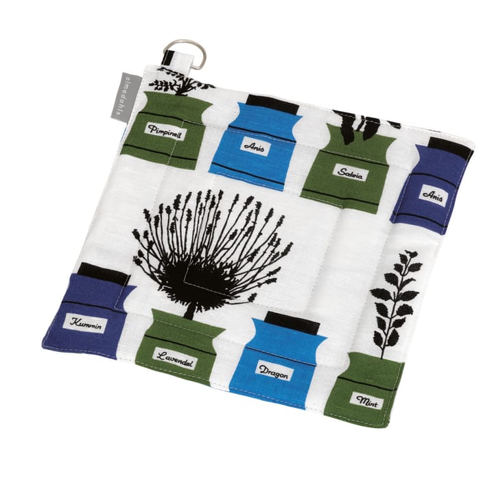 Persons kryddskåp pot holder, blue Almedahls