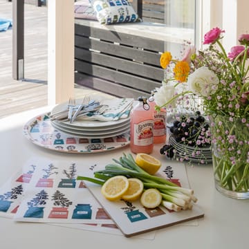 Persons spice tray Ø38 cm - Pink-grey - Almedahls