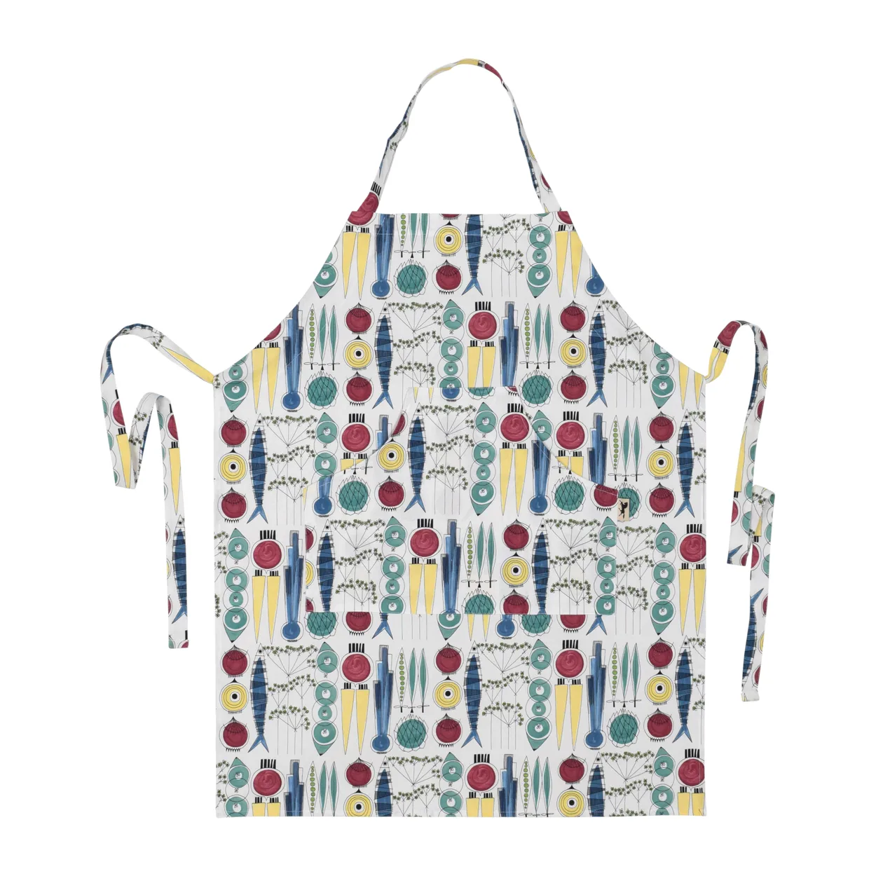 Almedahls Picknick apron small pattern Multi | Scandinavian Design | Aprons | Multi