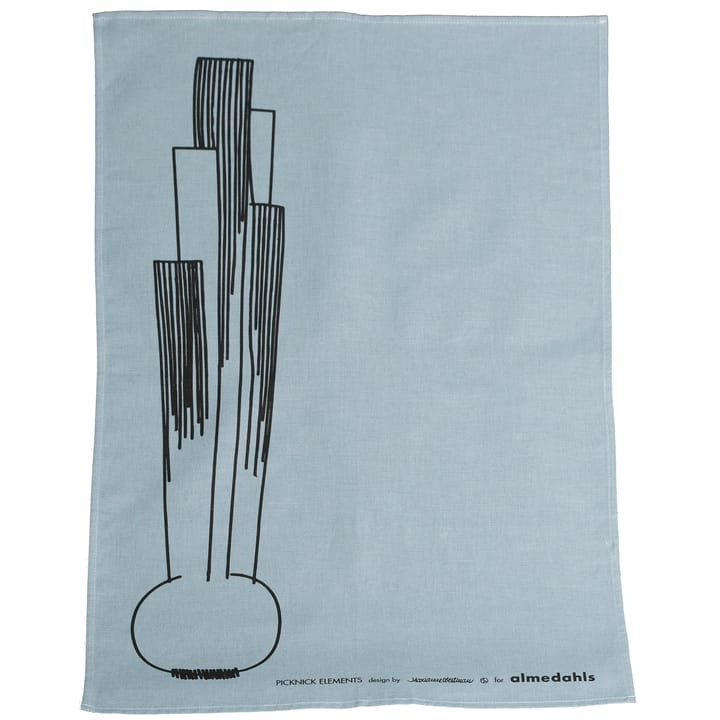 Picknick kitchen towel - Blue - Almedahls