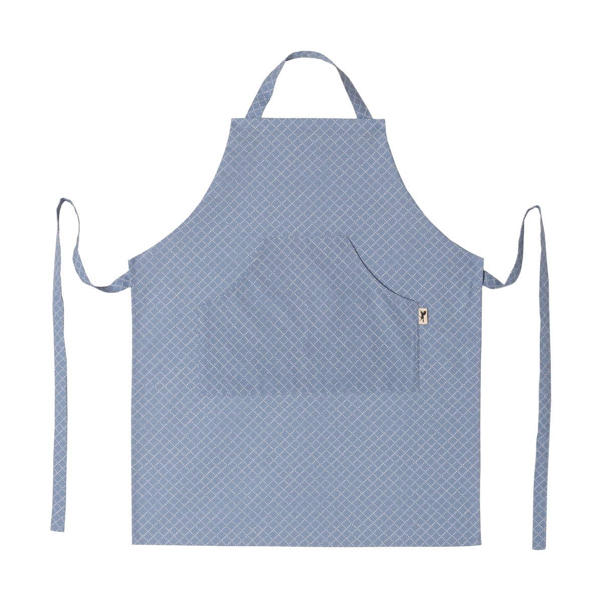 Almedahls Polka dot apron Blue | Scandinavian Design | Aprons | Blue