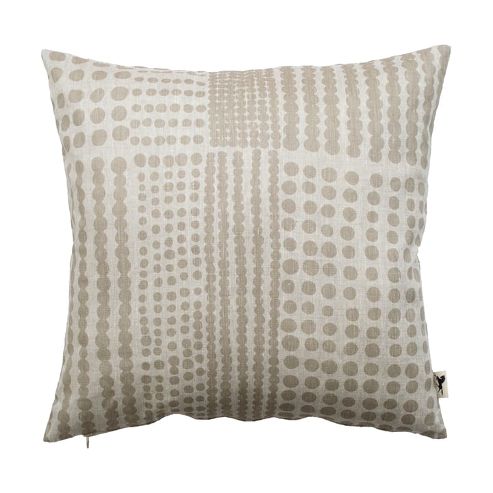 Prickfabric pillowcase 47x47 cm - Natural-taupe - Almedahls