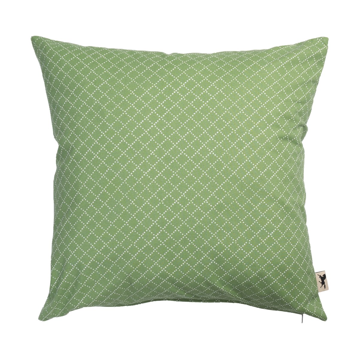 Almedahls Prickruta cushion cover 47x47 cm Green | Scandinavian Design | Cushion covers | Green