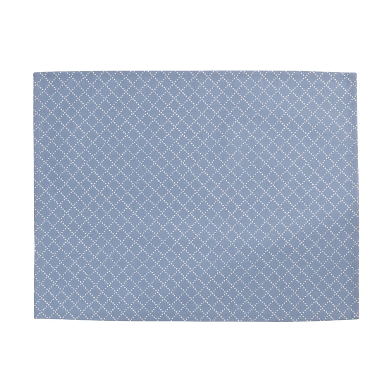 Almedahls Prickruta placemat 34x45 cm 2-pack Blue