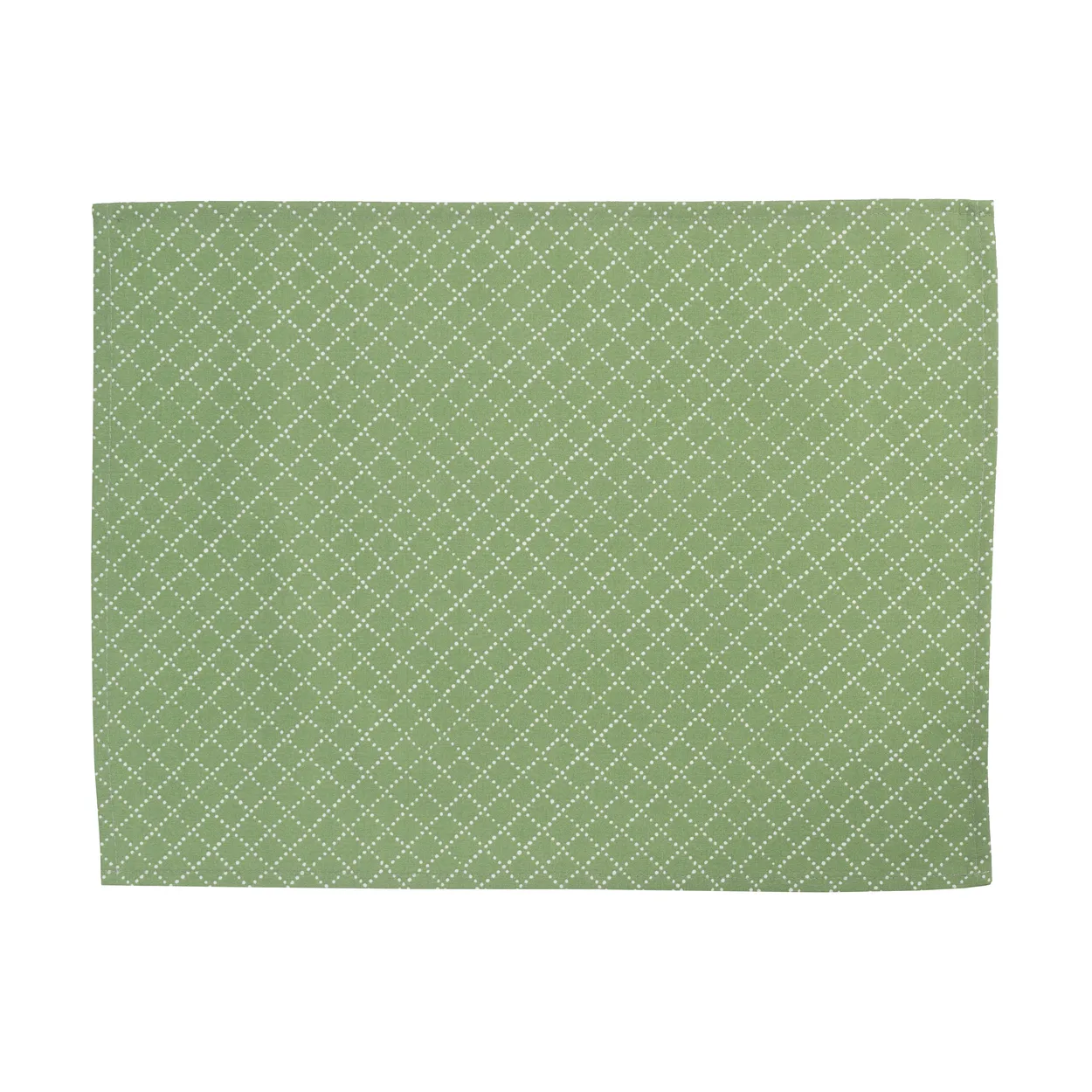 Almedahls Prickruta placemat 34x45 cm 2-pack Green | Scandinavian Design | Placemats | Green