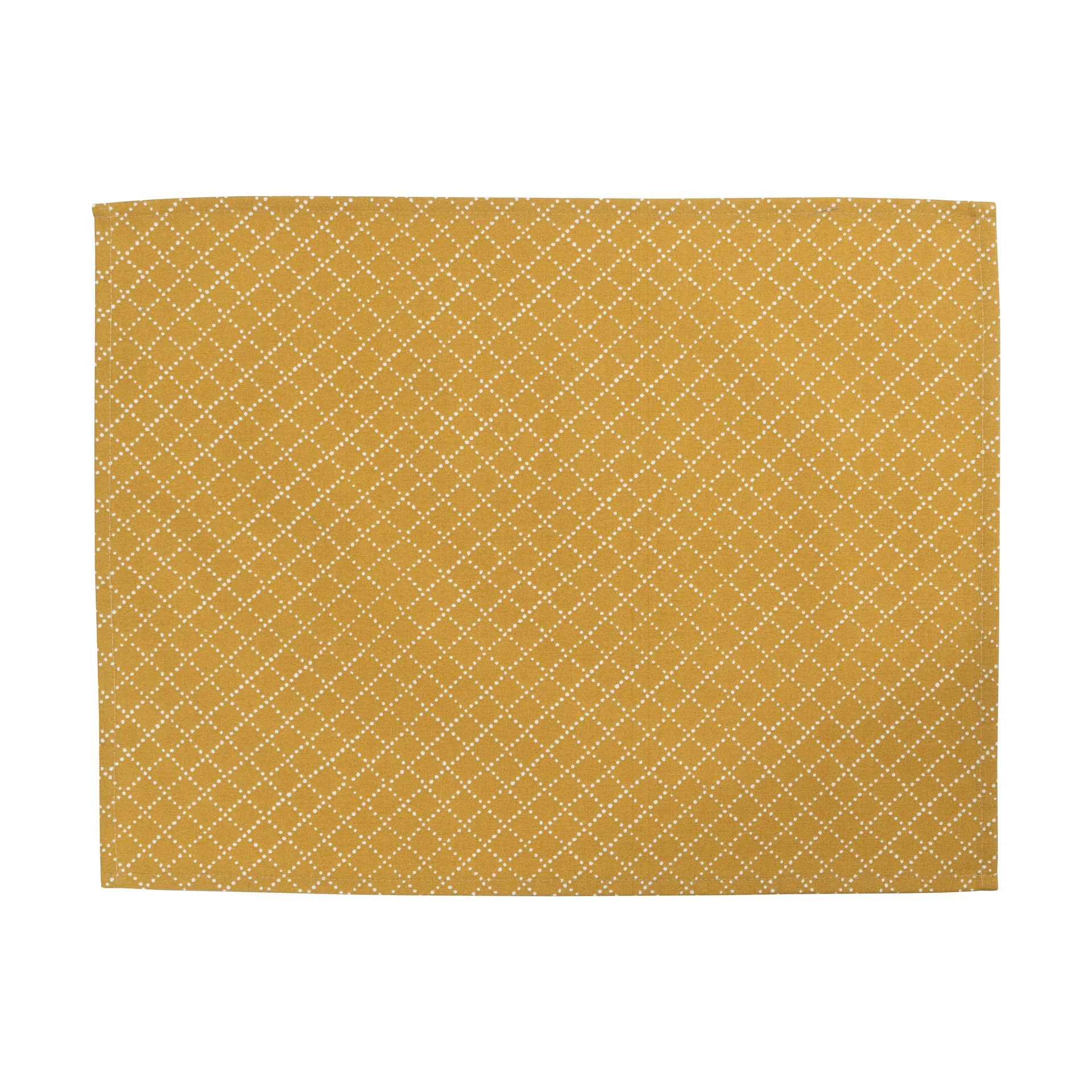 Prickruta placemat 34x45 cm 2-pack, Ochre Almedahls