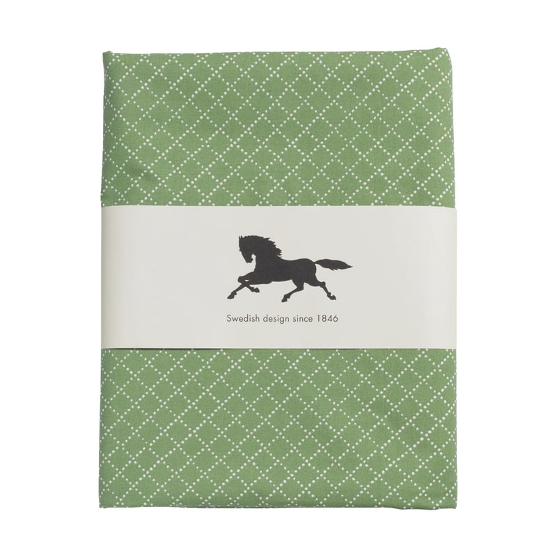Almedahls Prickruta tablecloth 145x250 cm Green