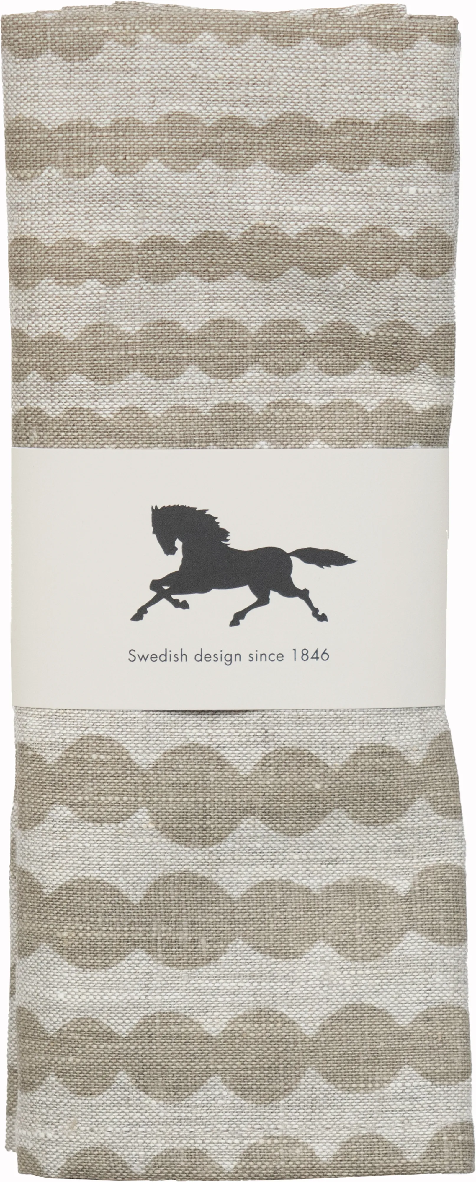 Pricktyg placemat 34x45 cm, Natural-taupe Almedahls