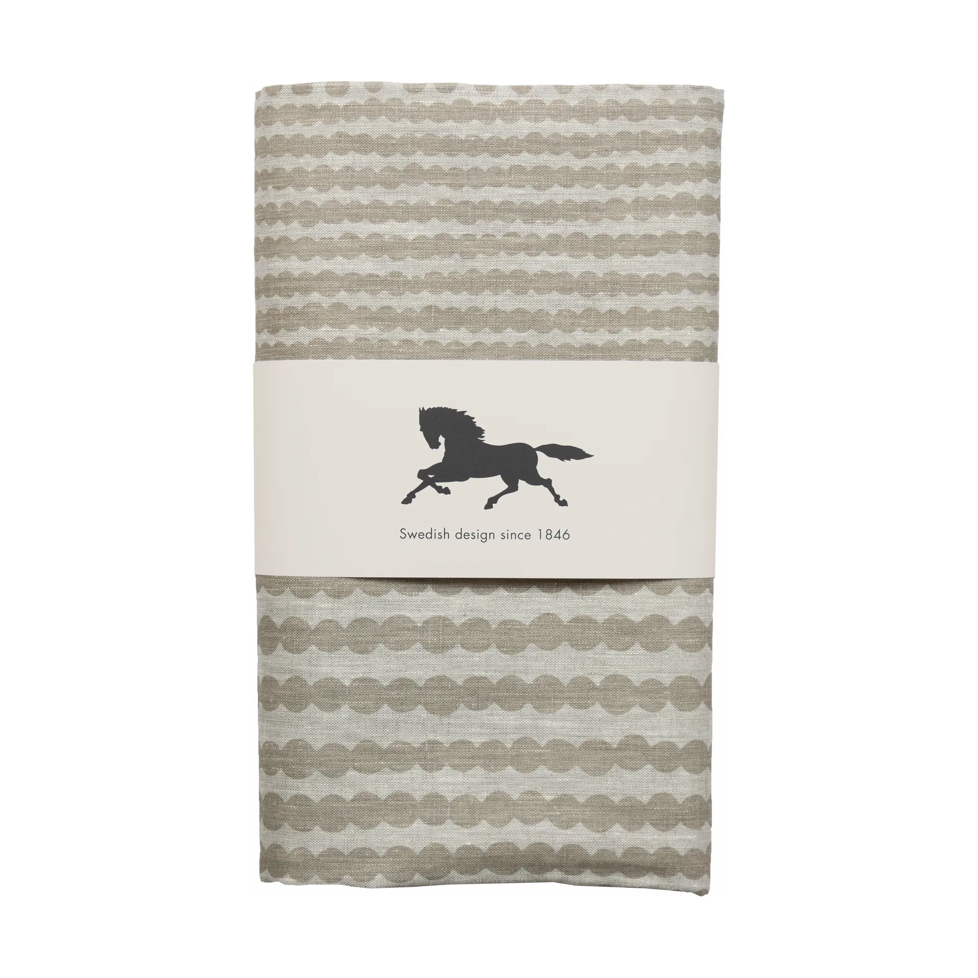 Pricktyg tablecloth 145x250 cm, Natural-taupe Almedahls