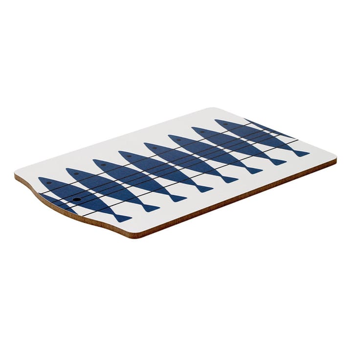 Sill cutting board - white-blue - Almedahls