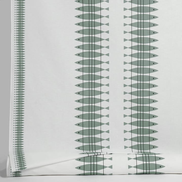 Sill oilcloth by the metre - green-grey - Almedahls