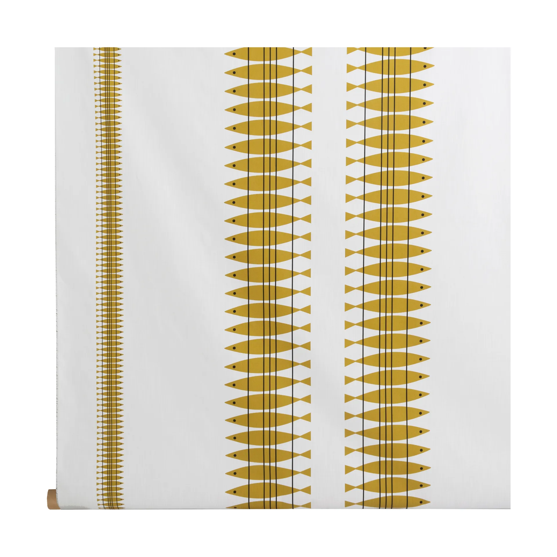 Sill oilcloth by the metre, Ochre Almedahls