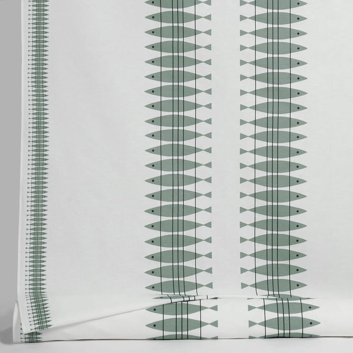 Sill oilcloth - green-grey - Almedahls