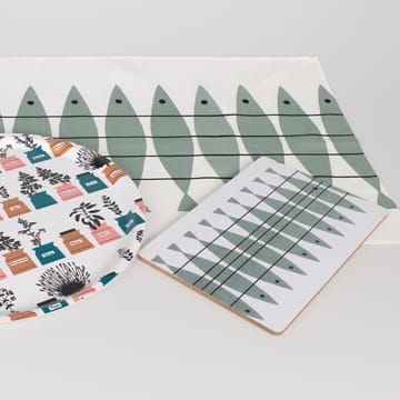 Sill serving board - Green-grey - Almedahls